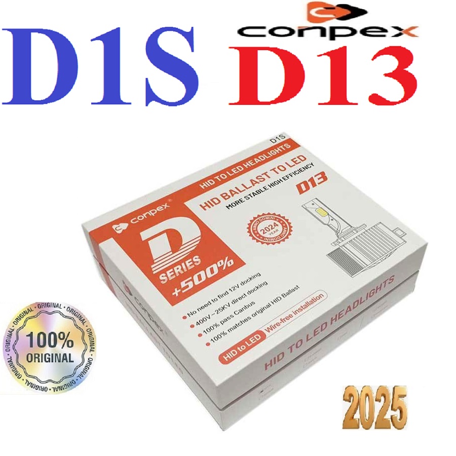 alt=هدلایت ConPex پایه D1S مدل M13 کانپکس