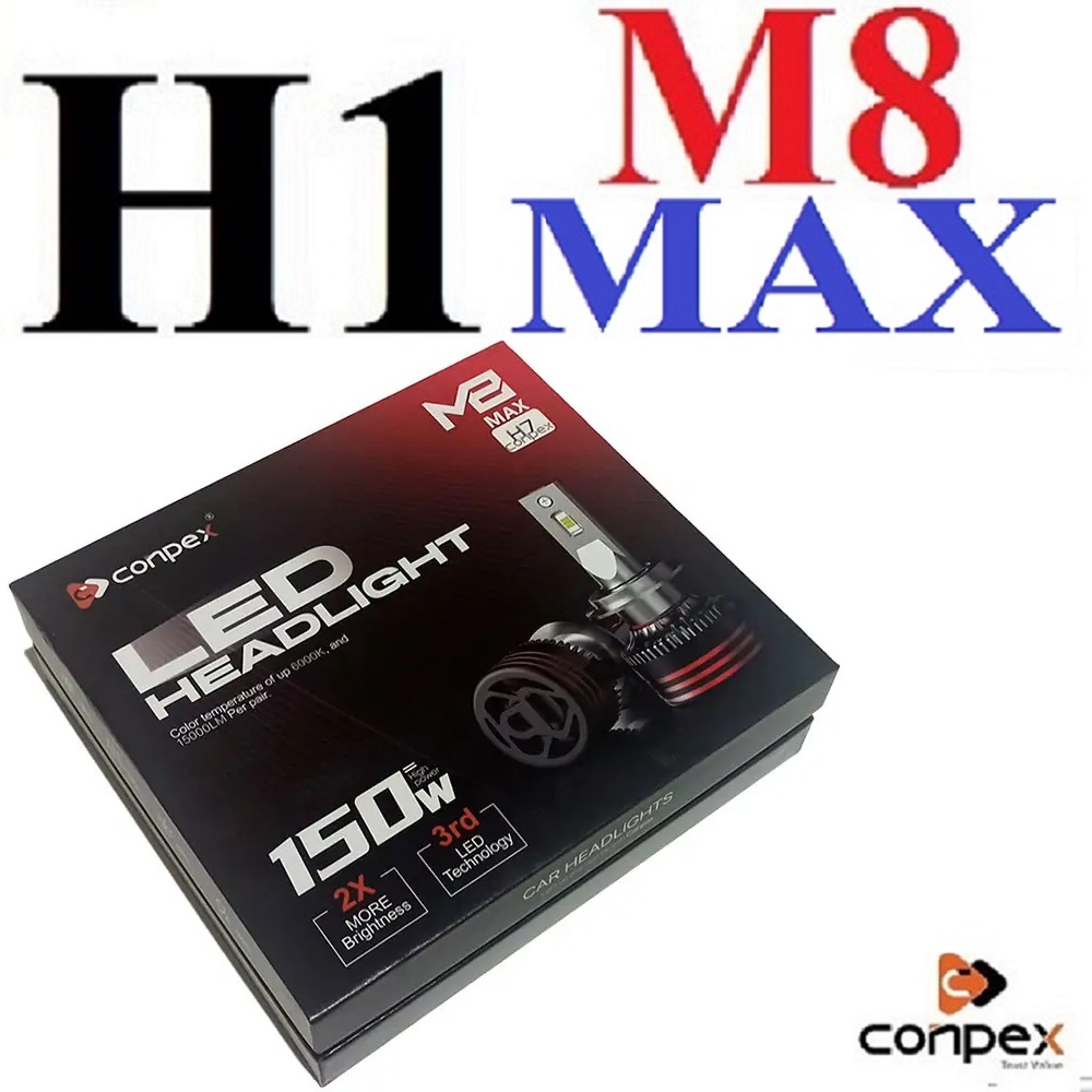 alt=هدلایت کانپکس M8Max پایه H1