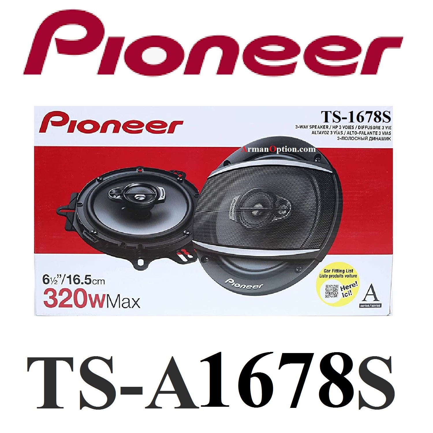 alt=pioneer TS- A1677S