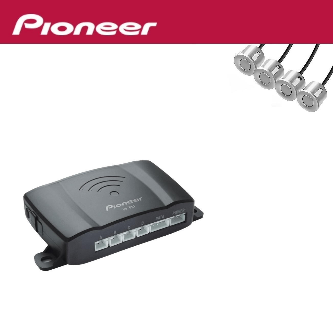 alt=سنسور دنده عقب Pioneer پایونیر نقره ای