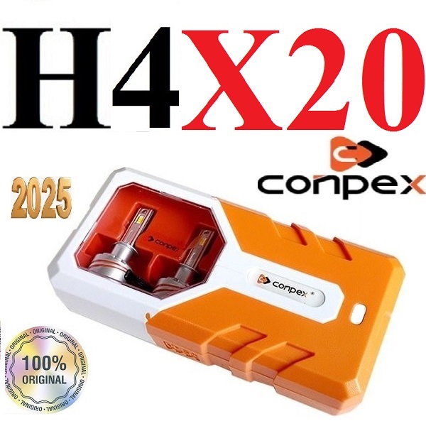 alt=هدلایت X20 پایه H4 کانپکس