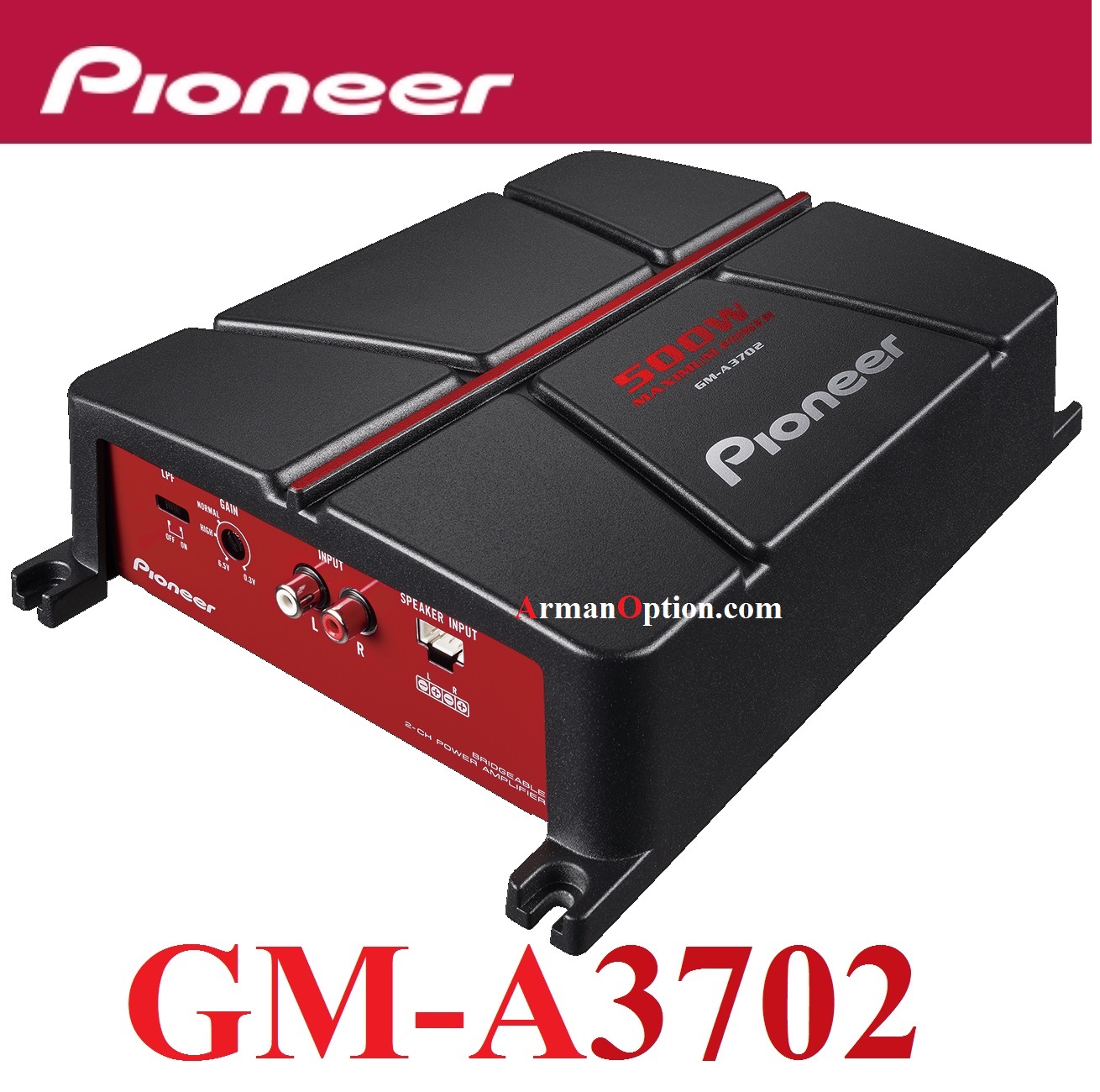 alt=Pioneer GM-A3702 آمپلی فایر دو کانال